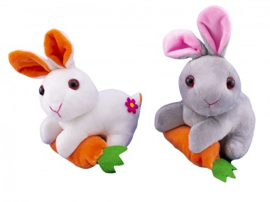 Кролик с морковкой — Игрушки для торговых автоматов Мангустин