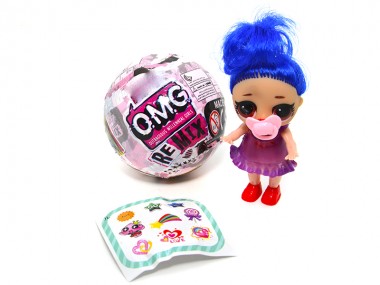 Куклы Remix в маленьком шаре — Игрушки для торговых автоматов Мангустин