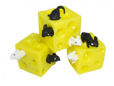 Сенсорные мышки в сыре — Игрушки для торговых автоматов Мангустин